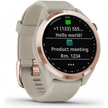 Часы GARMIN APPROACH S42 GOLF ROSE GOLD W/ LIGHT SAND WW