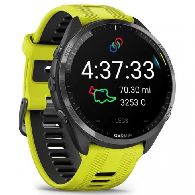 Часы GARMIN FORERUNNER 965 Желтый-черный 010-02809-82