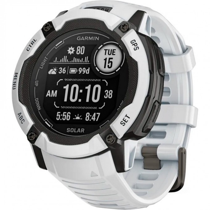 Часы GARMIN INSTINCT 2X SOLAR белый 010-02805-04