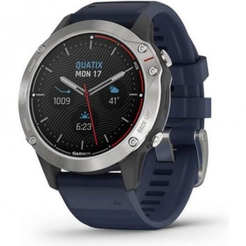 Часы GARMIN QUATIX 6, CAPTAIN BLUE SILICONE BAND