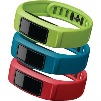 Ремешки сменные GARMIN для vivofit 2 Small, Active, Red/Blue/Green