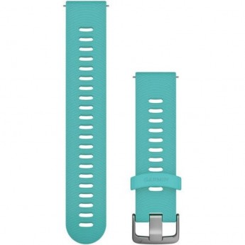 Ремешок GARMIN QUICK RELEASE BAND 20MM AQUA/STAINLESS FR245