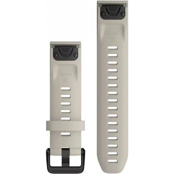 Ремешок сменный для GARMIN FENIX 6S 20MM LIGHT SAND SILICONE 010-12869-00