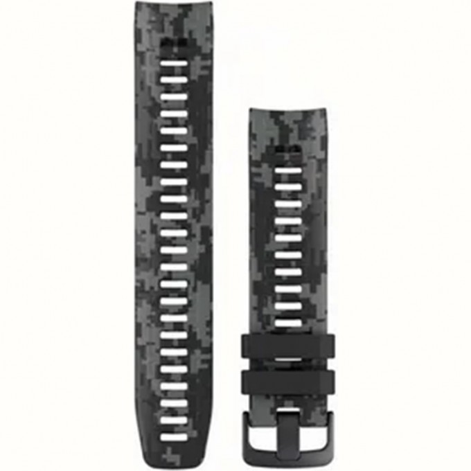 Ремешок сменный GARMIN INSTINCT SOLAR SPORTSMAN REPLACEMENT BAND,GRAPHITE CAMO 010-12854-27